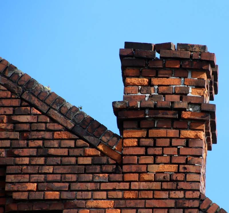 Signs Your Chillum Home Needs a Chimney Inspection Damaged chimney on an Chillum home showing cracks and missing mortar